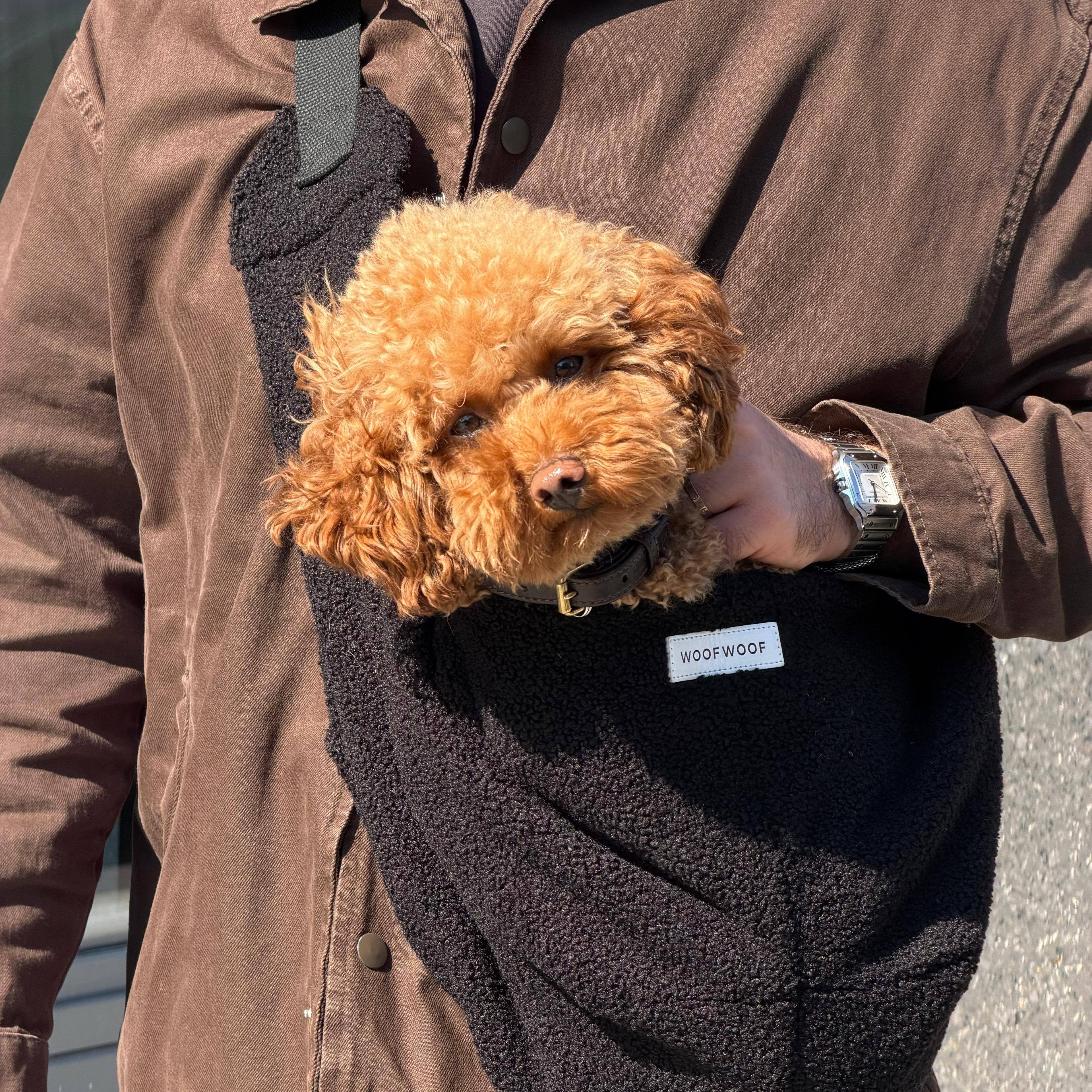 HONDEN DRAAGZAK ZWART